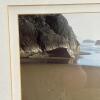 17"x19" Burke's Coastal View Framed Wall Art of Footprints on Beach - 2