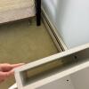 White Laundry Hamper Cabinet with Lift-Top Lid - 7