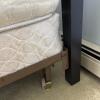 King Koil Full Size Bed Frame on Casters with Box Spring, Optional Mattress, & Metal & Wood Headboard - 4