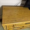 Lea Industries Faux Bamboo 6-Drawer Dresser in Honey Oak Finish - 2