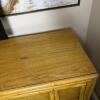 Lea Industries Faux Bamboo 6-Drawer Dresser in Honey Oak Finish - 3
