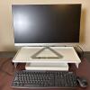 ViewSonic Display Monitor, Logitech Wireless Keyboard & Mouse