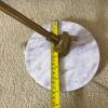 Adjustable Metal Desk Lamp with White Marble Base - 7