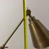 Adjustable Metal Desk Lamp with White Marble Base - 8