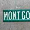 Montgomery Farm Rd Metal Street Sign - 2