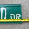 Nutfield Drive Green Metal Street Sign - 4