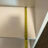 Tall White Freestanding Adjustable Bookshelf - 6