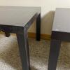 Set of 2 IKEA LACK Black Side Tables - 3