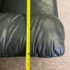 Dark Green 3-Seat Sofa Overstuffed Contemporary Design - 4