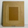 Framed Wood Wall Mirror With Fern Motif - 2