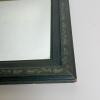 Framed Wood Wall Mirror With Fern Motif - 4