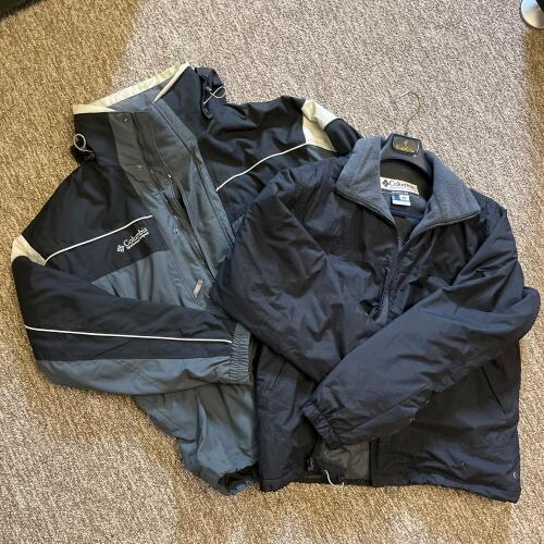 Pair Of Columbia Men's Medium Jackets