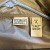 L.L.Bean Men&rsquo;s Outerwear Lot: Tan Nylon Jacket, Quilted Liner, Down Vest - 4