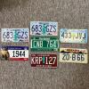 Collectible License Plate Lot: Oregon, Vermont, SC, DC, Missouri, Nebraska