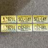 New Jersey License Plate Sets &ndash; Garden State & Shore to Please