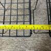 Pair of Black Metal Grid Wire Plant Stands - 5