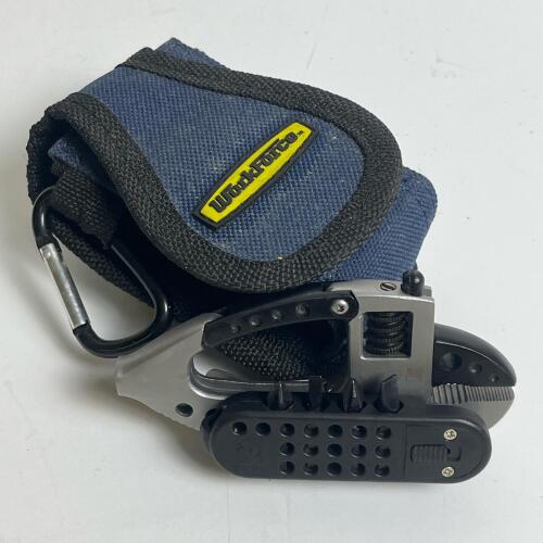 CRKT Guppie Multi-Tool, Adjustable Wrench, Bit Set With WorkForce Carry Pouch