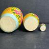 Traditional Hand-Painted Floral Russian Matryoshka Nesting Dolls - 3