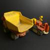 1970's Fisher-Price Bulldozer & Dump Truck Made In USA - 2