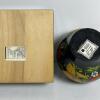 World Collectibles Lot- Russian Lacquer Box, Khokhloma Bowl, Indian Brass Cup, And Textile Box - 3