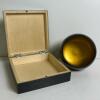 World Collectibles Lot- Russian Lacquer Box, Khokhloma Bowl, Indian Brass Cup, And Textile Box - 5