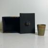 World Collectibles Lot- Russian Lacquer Box, Khokhloma Bowl, Indian Brass Cup, And Textile Box - 6
