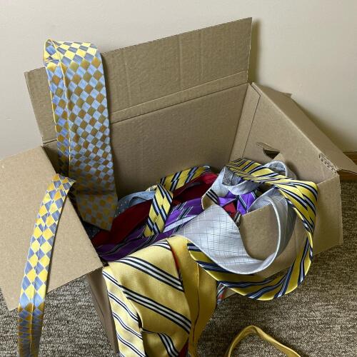 Lot Of Men&rsquo;s Neckties &ndash; Brooks Brothers, Christian Dior, Van Heusen, Stafford, And More Brands!