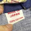 Traditional Blue Floral Fan Patterned Japanese Yukata Robe - 2