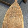 Antique R.H. Macy & Co. Norway Hickory Wooden Skis With Metal/Leather Bindings - 5