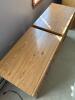 Pair of Lea Faux Bamboo Nightstand Pair - 2
