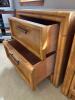 Pair of Lea Faux Bamboo Nightstand Pair - 6