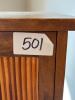 Mission Style 5-Drawer Brown Tall Wooden Chest of Drawers - 10