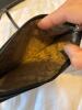 Scuola del Cuoio Firenze Black Leather Crossbody & Coach Black Leather Wristlet - 7