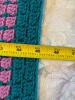 Handmade Crochet Granny Square Afghan Blanket - 4