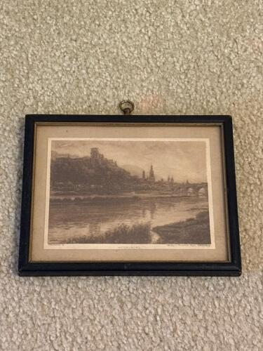6" x 5" Heidelberg Framed Print, Newman Galleries Philadelphia