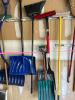 Assorted Yard & Garden Tools Lot &ndash; Shovels, Rakes, Brooms, Pruners - 2