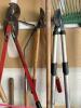 Assorted Yard & Garden Tools Lot &ndash; Shovels, Rakes, Brooms, Pruners - 5