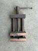 Small Machinist Vise, Starrett C-Clamp & Parallel Clamp, and Handscrew Clamp - 2