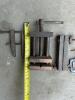 Small Machinist Vise, Starrett C-Clamp & Parallel Clamp, and Handscrew Clamp - 6