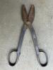 Wiss 10-Inch Straight Pattern Tinner&rsquo;s Snips & Z England U-Shaped Horseshoe Magnet - 2