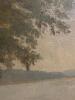 24" x 18" Oil Painting by A. Vanotti (1911) - Landscape with Boat - 2