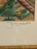 23"x18" Framed Lavi Group Jerusalem Silk Art Print - 4