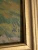 11"x12" and 12"x12" Pair of 1991 Komendantov A. A. Russian Oil Paintings - 3