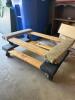 Pair of Carpeted Furniture Dolly