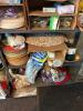 Mixed Household Goods and More Lot, Shelf Included - 2