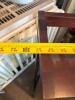 Folding Wooden Bookshelf with 4 Shelves - 4