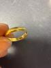 18K Gold Band Ring, 4.0g - 4