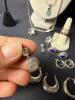 Sterling Silver and Unmarked Jewelry Lot - 10