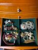 Wooden Jewelry Armoire with Mirror, Drawer Dividers, and Assorted Costume Jewelry - 9