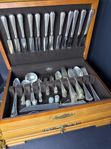 Gorham La Tema and Assorted Sterling Silver Flatware Set, 2304 GRAMS